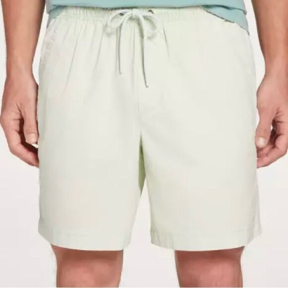 New VRST Mens 2XL washed filled terry muted mint shorts - Picture 1 of 8